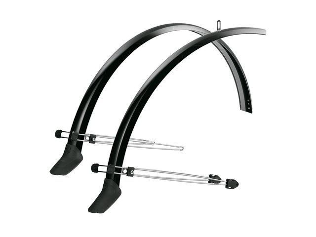 SKS Commuter Mudguard Set With Spoiler Black 26" 60mm click to zoom image