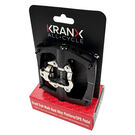 KRANX Trail Multi Dual Alloy Platform/SPD Pedal in Black (Cleats Included) click to zoom image