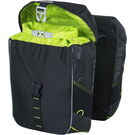 Basil Miles double bag, 34L, black lime click to zoom image