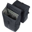 Basil Move double bicycle bag, 30L, blac click to zoom image