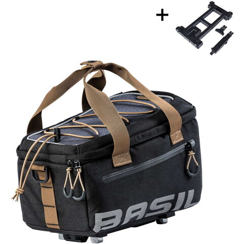 Basil Miles trunk bag MIK, 7L, black sla click to zoom image
