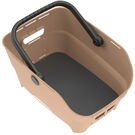 Basil Cento Neo rear basket, sand click to zoom image