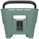 Basil Cento Neo rear basket, silvergreen click to zoom image