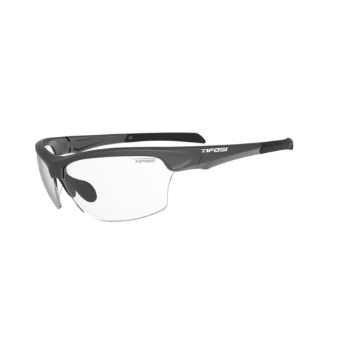 TIFOSI Intense Single Lens Sunglasses Matt Gunmetal/Clear click to zoom image