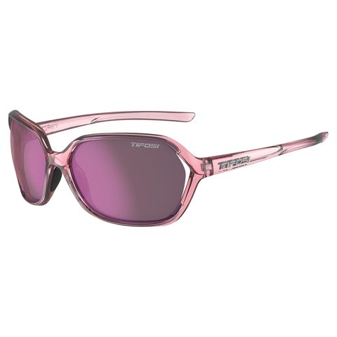 TIFOSI Swoon Single Lens Sunglasses: Rose Crystal click to zoom image