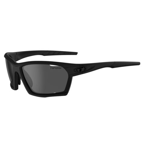 TIFOSI Kilo Polarised Single Lens Sunglasses Blackout/Smoke Polarised click to zoom image