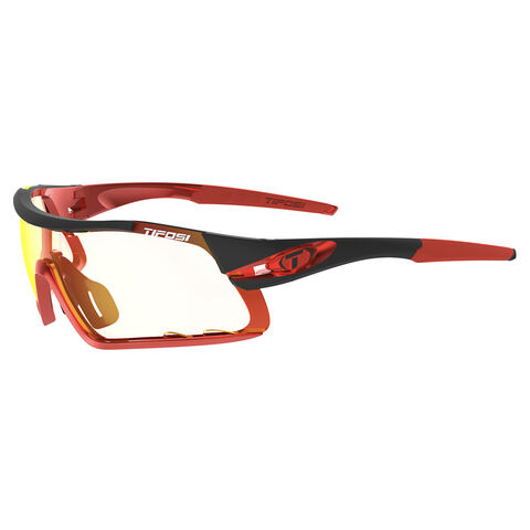 TIFOSI Davos Clarion Fototec Single Lens Sunglasses - Limited Edition Race Red click to zoom image