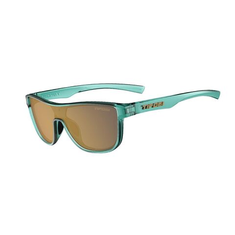 TIFOSI Sizzle Single Lens Sunglasses Teal Dune click to zoom image