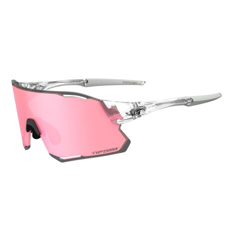 TIFOSI Rail Race Interchangeable Clarion Lens Sunglasses (2 Lens Limited Edition) Crystal Clear click to zoom image