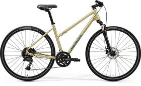 MERIDA Crossway 300 Women's - Silk Champagne/Blue - MY25