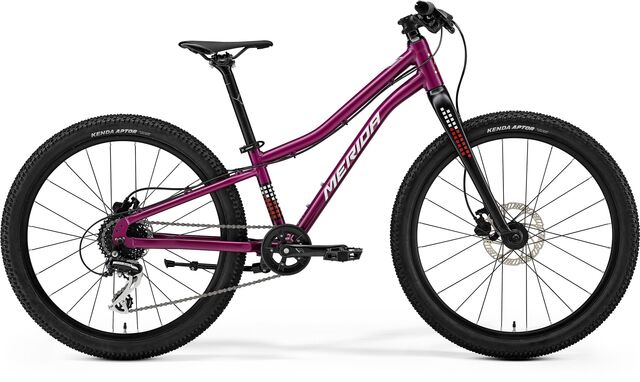 MERIDA Matts J.24+ - Silk Purple/White/Red/Black - MY25 click to zoom image